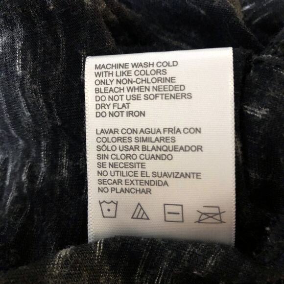 Rainbeau Black White Open Slit Back Slub Active Athletic Tank Top - Picture 6 of 6